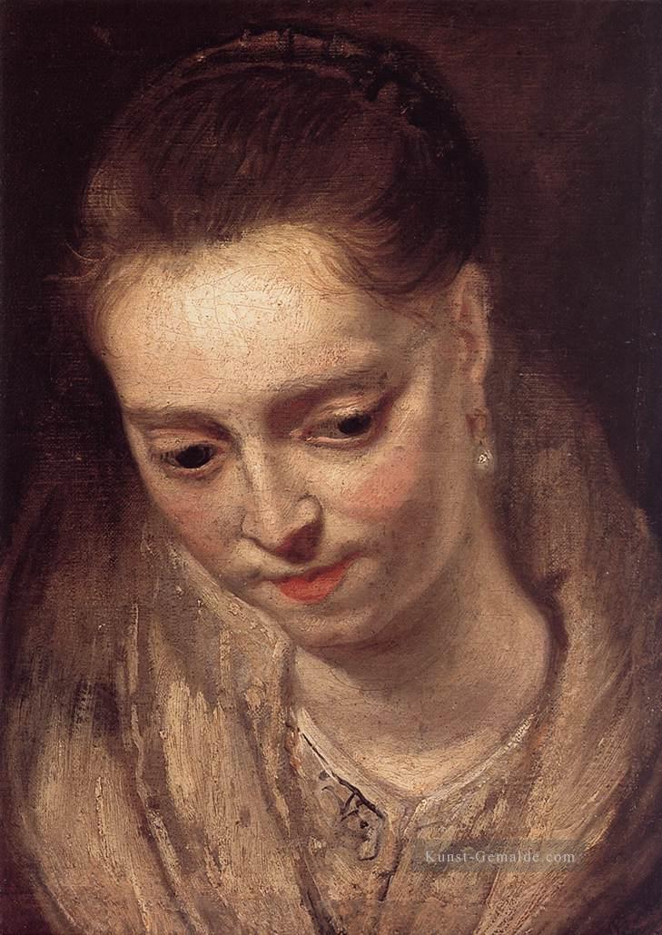 Porträt einer Frau Barock Peter Paul Rubens Ölgemälde